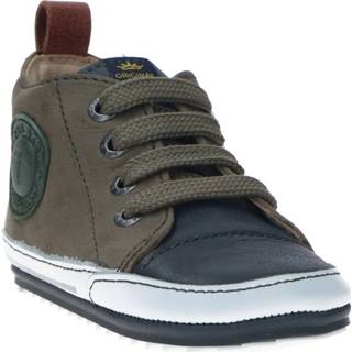 👉 Babyschoenen groen male baby's leer Shoesme Babyschoen 8720176443747