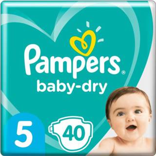 👉 Pamper 5 active baby's 2x Pampers Luiers Baby Dry Maat (11kg-16kg) 40 Stuks 8001841497181