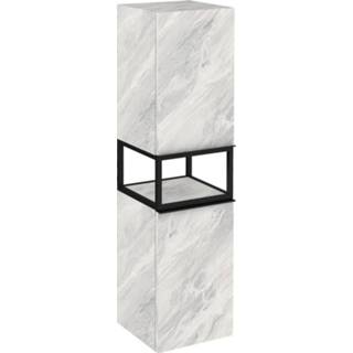 👉 Kolomkast wit marmer hangend fabrika Allibert 35x35x143cm 3588560388891