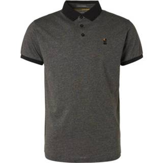 👉 Polyester l mannen male zwart No Excess Polo allover printed mini str 11370305/020 8720151174420 8720151174451