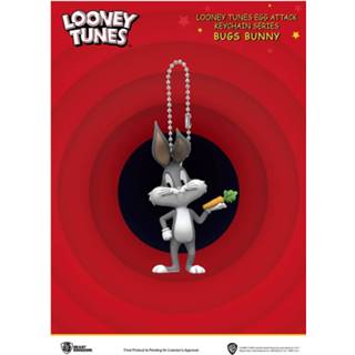 👉 Keychain Beast Kingdom Looney Tunes Mini Egg Attack Keychains Set of 6 4cm 4711061157256