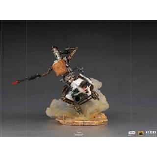 👉 Mannen Iron Studios Star Wars The Mandalorian Deluxe Art Scale Statue 1/10 IG-11 & Child 20 cm