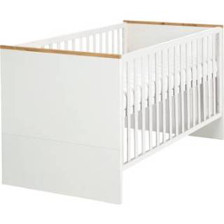 👉 Kinderbedje melamine meisjes wit kinderen Roba Combi kinderbed Olaf 4005317314815
