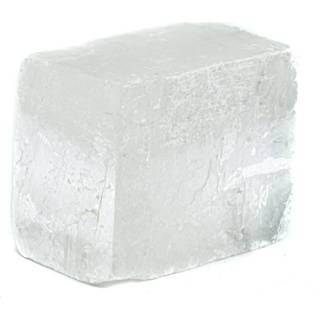 👉 Houten blok calciet witte Ruwe Edelsteen Blokje 4 - 6 cm 7141262505063 166666666667