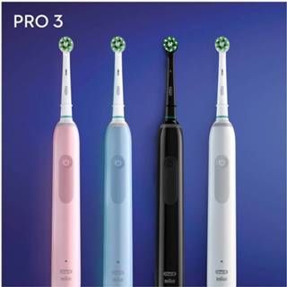 👉 Wit unisex Oral-B Pro 3 - 3000 White Electric Toothbrush Designed by Braun 4210201337546