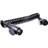 👉 Spiraal kabel PVC Pro+ Spiraalkabel 3,5M 8 Aderig Met 2x Stekker 13-polig