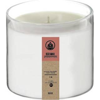 👉 Geurkaars rose wax ø10x10cm - eco 8712628451349