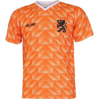 Voetbalshirt oranje polyester tijdloos voetbalshirts kinderen senioren EK 88 Gullit - Nederlands Elftal