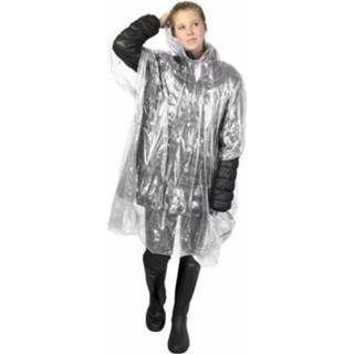 👉 Regenponcho transparant kunststof Wegwerp Voor Volwassenen 8719538180475