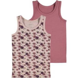 👉 Katoen mix rose meisjes Name it Tank Top 2 Pack Deco 5715104466359