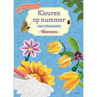 👉 Kleuren op nummer voor volwassenen Bloemen. Paperback 9789044760071