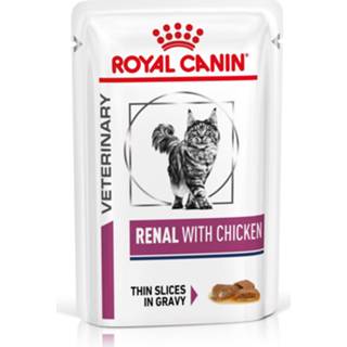 👉 Katten voer Royal Canin Veterinary Diet Renal Chicken Wet - Kattenvoer 12x85 g 9003579000458