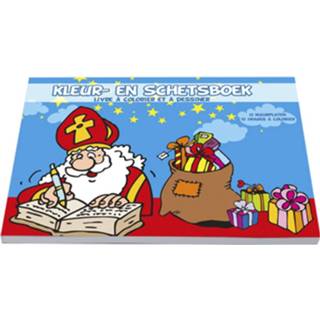 👉 Verhaak Sinterklaas Teken- En Kleurblok A4 8713261510103