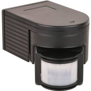 👉 Bewegingsmelder zwart Detec 180 graden buiten GZ20 8715063606251