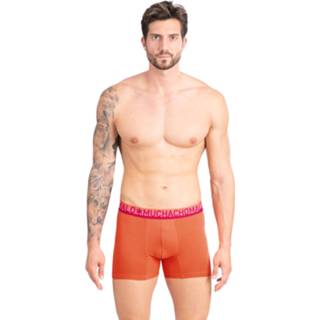 👉 Boxershort katoen s mannen roze Heren 3-pack boxershorts effen 8718168933574