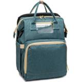 👉 Jongens grijs turkoois Stella Bag Veranderingsrugzak Premium Turquoise 47728960865