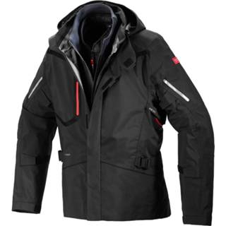 👉 Spidi H2Out Step-InArmor Mission-T Motorfiets textiel jas Zwart 3XL