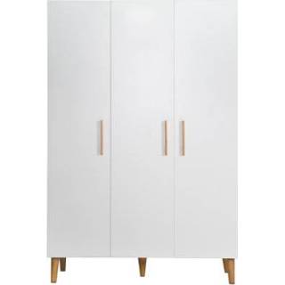 👉 Garderobe kast melamine wit jongens Roba Garderobekast Mick 3-deurs 4005317320083
