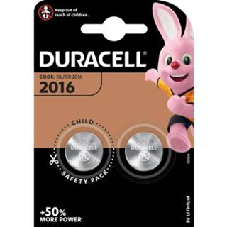 👉 Batterij Duracell Lithium -3V 2016 - 2 Stuks 5000394803886