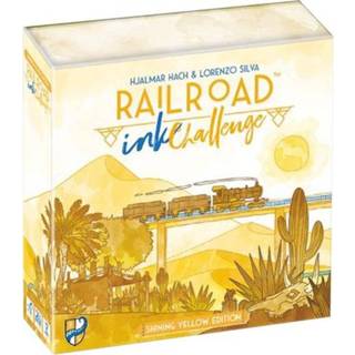 👉 Geel engels dobbelspellen Railroad Ink - Shining Yellow Edition 8056324760498