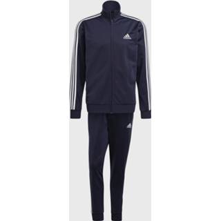 👉 Trainingspak blauw l mannen Adidas primegreen essentials 3-stripes heren 4062065144699