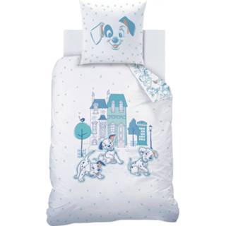 👉 Dekbedovertrek katoen blauw Disney 101 Dalmatiërs Home - Eenpersoons 140 X 200 Cm 3272760469633