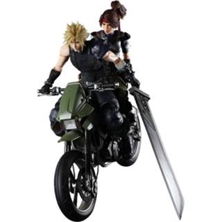 👉 Bike Final Fantasy VII Remake Play Arts Kai Action Figures & Vehicle Jessie, Cloud 4988601358538