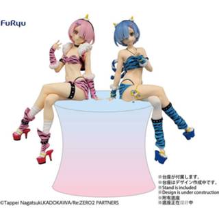 👉 Noodles PVC Re:Zero Noodle Stopper Statues Rem & Ram 16 cm 4589584959141