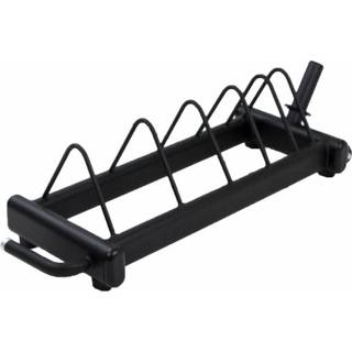 👉 Opbergrek active Lifemaxx Crossmaxx Bumper Plate Rack - voor Halterschijven