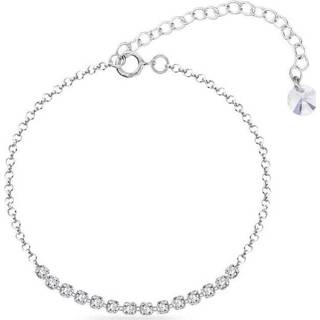 👉 Armband active Spark Brillante Vergulde met Kleurloze Glaskristallen