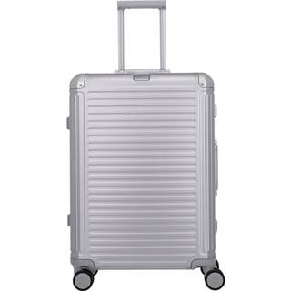 👉 Trolley aluminium zilver m Travelite Next 4-Wheel Silver 4027002075924