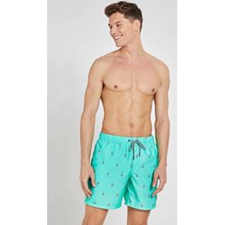 👉 Swimshort l male groen Shiwi | swim short 676 pappagallo 8717622927272