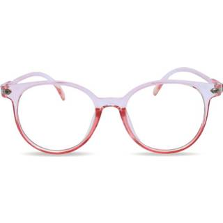 👉 Computerbril blauw roze transparant kunststof Montour Bril Amy - Bluelight Zonder Sterkte Montuur 8720289416607