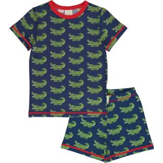 👉 Maxomorra Pyjama korte broek Crocodile