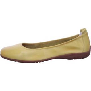 👉 Ballerina's glad leer geel Josef Seibel Ballerinas 4062838008609