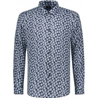 👉 Overhemd marine Dstrezzed Print Bloemen Navy (303234 - 649) 8718895275855