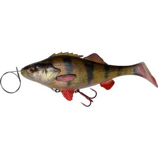 👉 Zwart Savage Gear 4D Line Thru Perch Shad - Slow Sink 20cm 100g 5706301618009