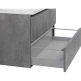 👉 Onderkastje grijs One Size Saqu Gaia onderkast 100x50,5 cm Beton 8714175961067