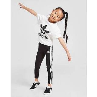 👉 Legging meisjes kinderen Adidas Originals Girls' 3-Stripes Leggings - Kind 4064054354201