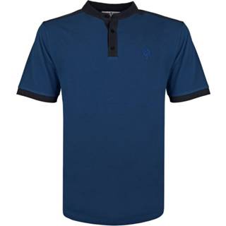 👉 Poloshirt marine katoen mannen male blauw Q1905 Polo shirt santpoort /donker 8718383201168