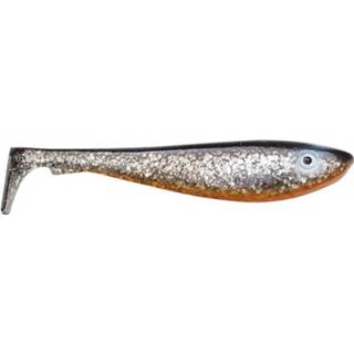 👉 Rubber zwart grijs Abu Garcia Svartzonker Mc Shad - 9cm Coward 8 Stuks 6430055944457