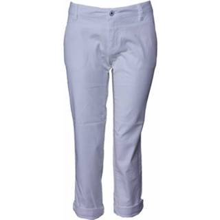 Dept broek - low waist - white / wit Wit vrouwen Dept broek - low waist white /