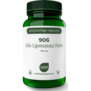 👉 Gezondheid AOV 906 Alfa Liponzuur Forte Vegacaps 8715687709062