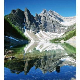 👉 Fotobehang vlies multikleur Dimex Lake Agnes 225x250cm 3-banen 8592900120749