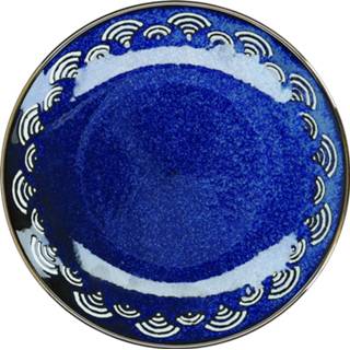 👉 Blauw porselein Mikasa Side Plate Satori 22 Cm 6-delig 5057982056223