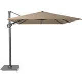 👉 Zweefparasol bruin Challenger T2 350x260 Cm Taupe 8720039161504