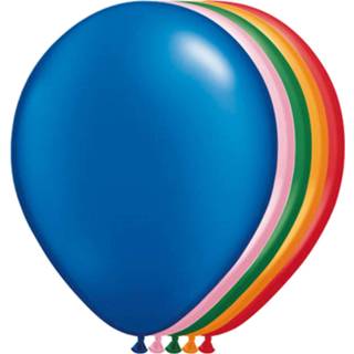 👉 Ballon multikleur Folat Ballonnen Gekleurd 13 Cm Latex 100 Stuks 5032561435675