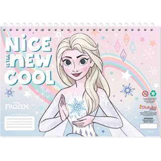 👉 Notitieboek roze papier Disney Frozen 2 Junior A4 Lichtroze 5205698519628