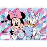 Notitieboek blauw roze papier Disney Minnie Mouse Junior A4 Blauw/roze 5205698519680