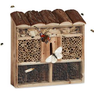 👉 Insectenhotel hout bruin Haushalt - 30 X 9.5 Cm 4034127572054